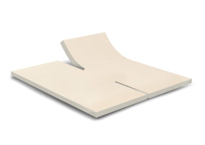 Topperkern 4cm Latex RG65 2x Split (Ohne Bezug) 150x200 cm