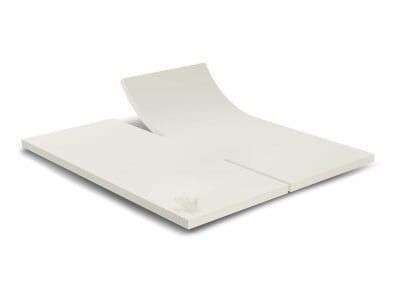 Topperkern 4cm Visco RG50 2x Split (Ohne Bezug) 180x180 cm