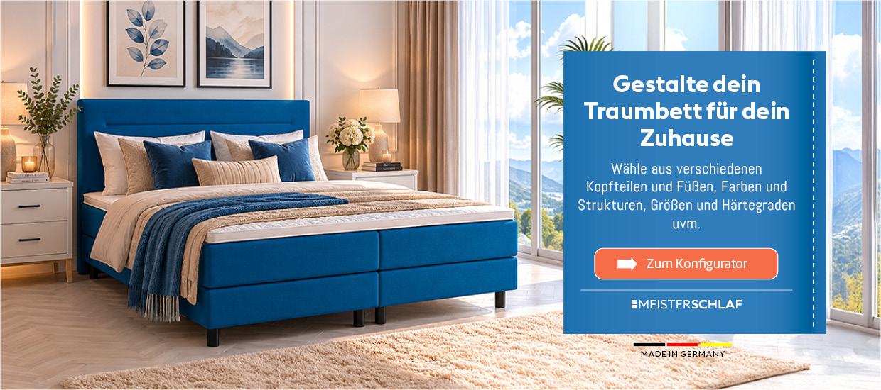 3D Boxspringbetten Konfigurator