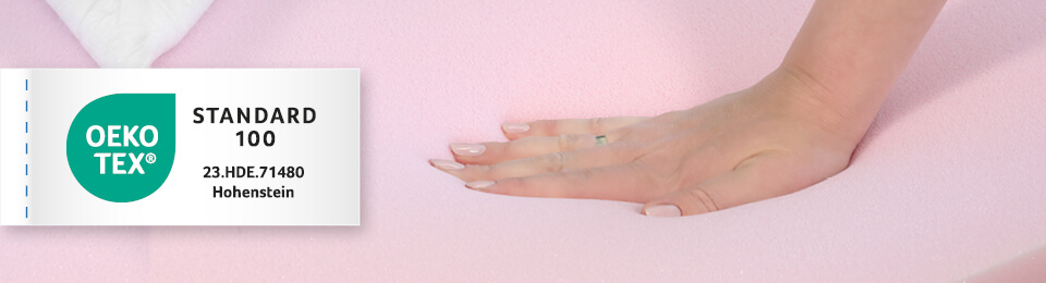 OEKO-TEX STANDARD 100 zertifiziert und unbedenklich für Kleinkinder und Babys.