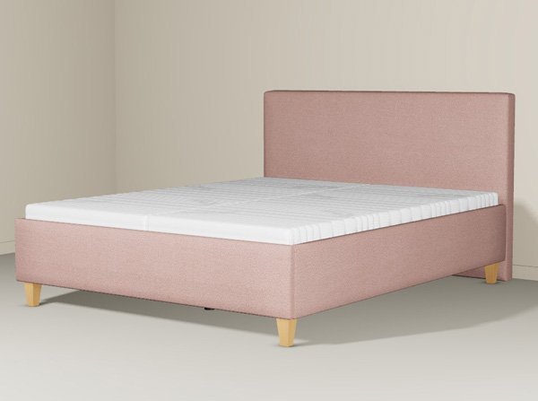 Boxspringbett Alex in Stoff fein Anthrazit