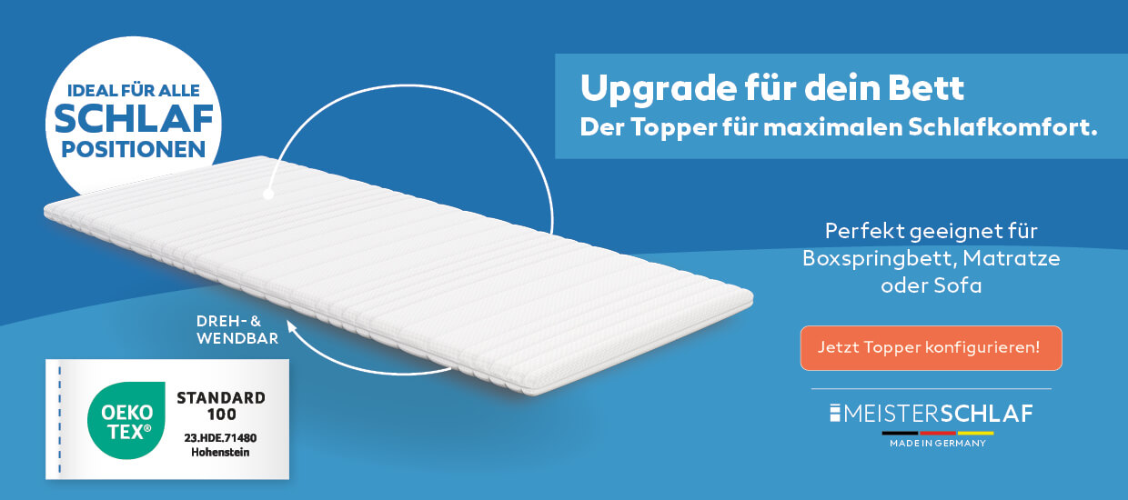 Ein Topper für den maximalen Schlafkomfort
